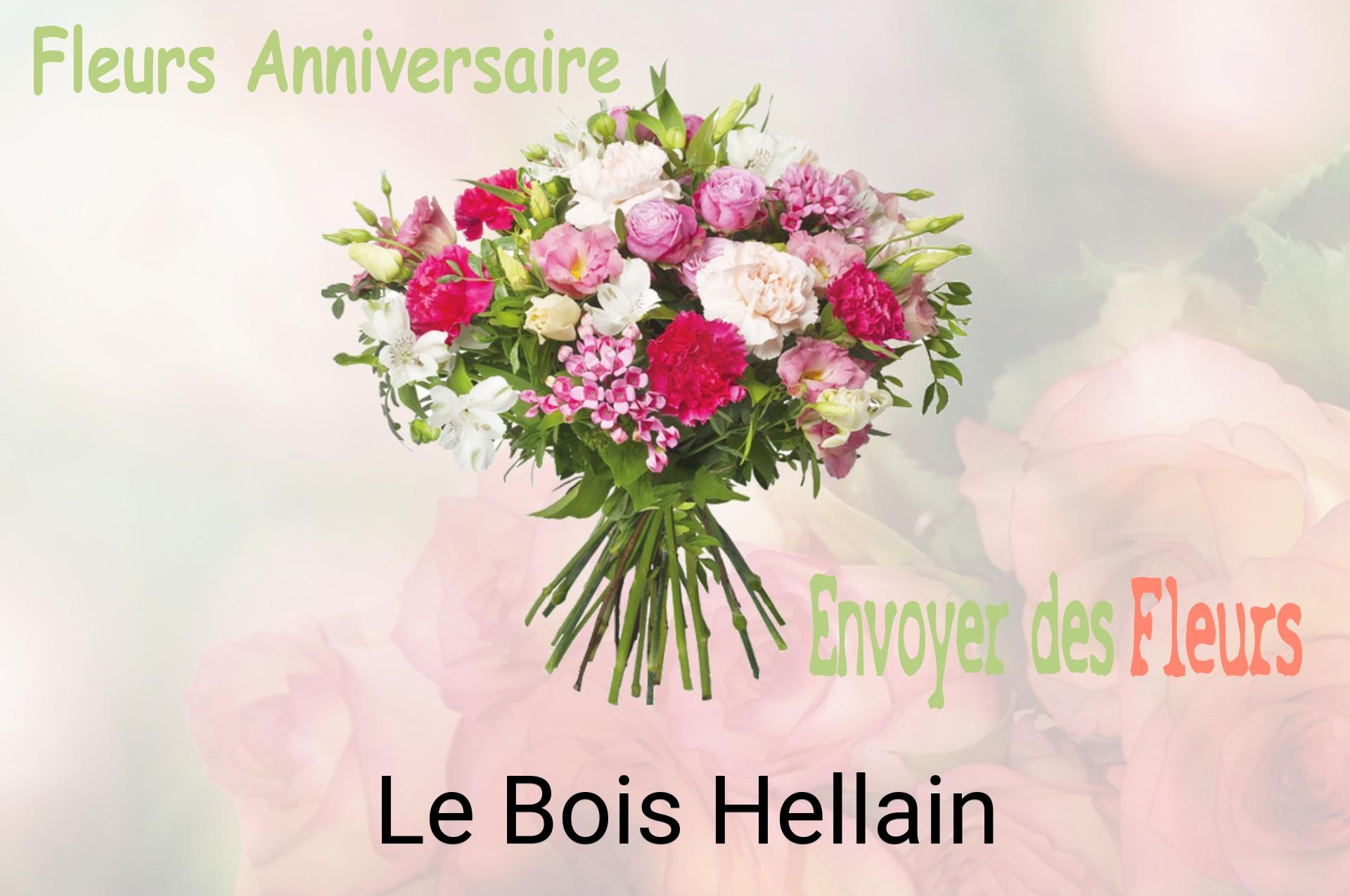 Bouquet de fleurs d’anniversaire livré à Le Bois-Hellain